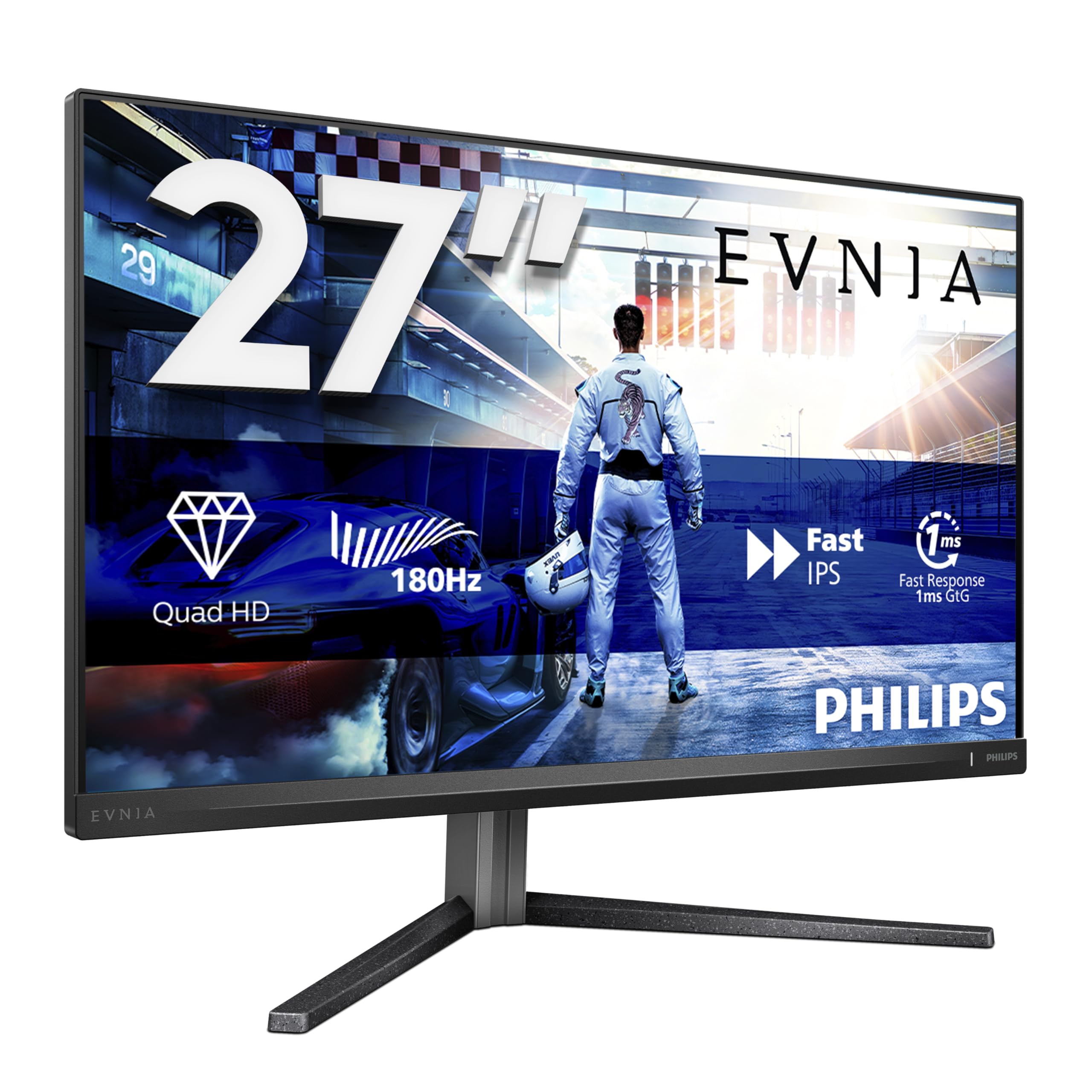 Philips Evnia 27M2N5500-27 Inch QHD Gaming Monitor, 180 Hz